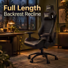 Gamdias Zelus M2 Gaming Chair Black — Reclines 150° - image 6