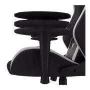 Gamdias Zelus M2 Gaming Chair Black/White – Recline 150° - image 14