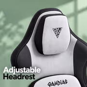 Gamdias ZELUS M4 Weave Gaming Chair — Grey/Black Comfort - image 3