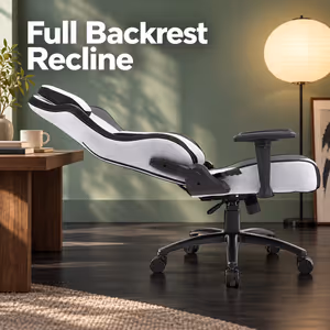 Gamdias ZELUS M4 Weave Gaming Chair — Grey/Black Comfort - image 5