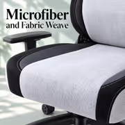 Gamdias ZELUS M4 Weave Gaming Chair — Grey/Black Comfort - image 6