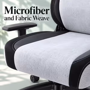 Gamdias ZELUS M4 Weave Gaming Chair — Grey/Black Comfort - image 6