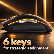 Gamdias ZEUS E2 3200DPI Optical Gaming Mouse with NYX E1 Mat - image 4
