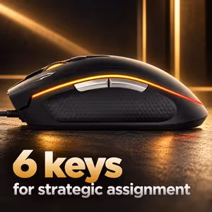 Gamdias ZEUS E2 3200DPI Optical Gaming Mouse with NYX E1 Mat - image 4