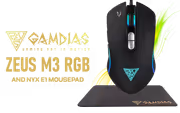 Gamdias ZEUS M3 RGB 7200 DPI Gaming Mouse + NYX E1 Combo - image 1