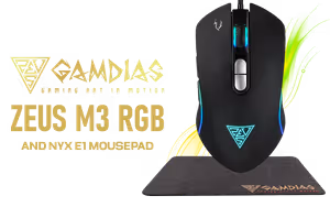 Gamdias ZEUS M3 RGB Optical Gaming Mouse Gamdias ZEUS M3 RGB Optical Gaming Mouse - Image 1