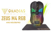 Gamdias ZEUS M4 Combo – 12800 DPI RGB Gaming Mouse + Pad - image 1