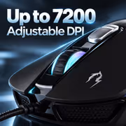Gamdias ZEUS M3 RGB 7200 DPI Gaming Mouse + NYX E1 Combo - image 4