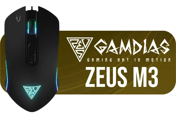 Gamdias ZEUS M3 RGB Optical Gaming Mouse