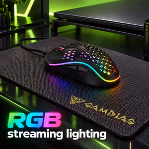 Gamdias ZEUS M4 Combo – 12800 DPI RGB Gaming Mouse + Pad - image 5