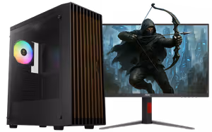 ryzen-7-5700-radeon-rx-9060-budget-gaming-pc-8gb-512gb-nvme - Image 1