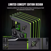 Gamemax Blade Concept ATX Full-Tower Case — Open-Air Display - image 11
