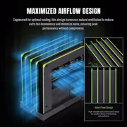 Gamemax Blade Concept ATX Full-Tower Case — Open-Air Display - image 10
