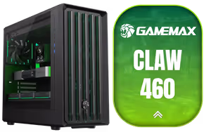 gamemax-claw-460-mid-tower-case-black gamemax-claw-460-mid-tower-case-black - Image 1