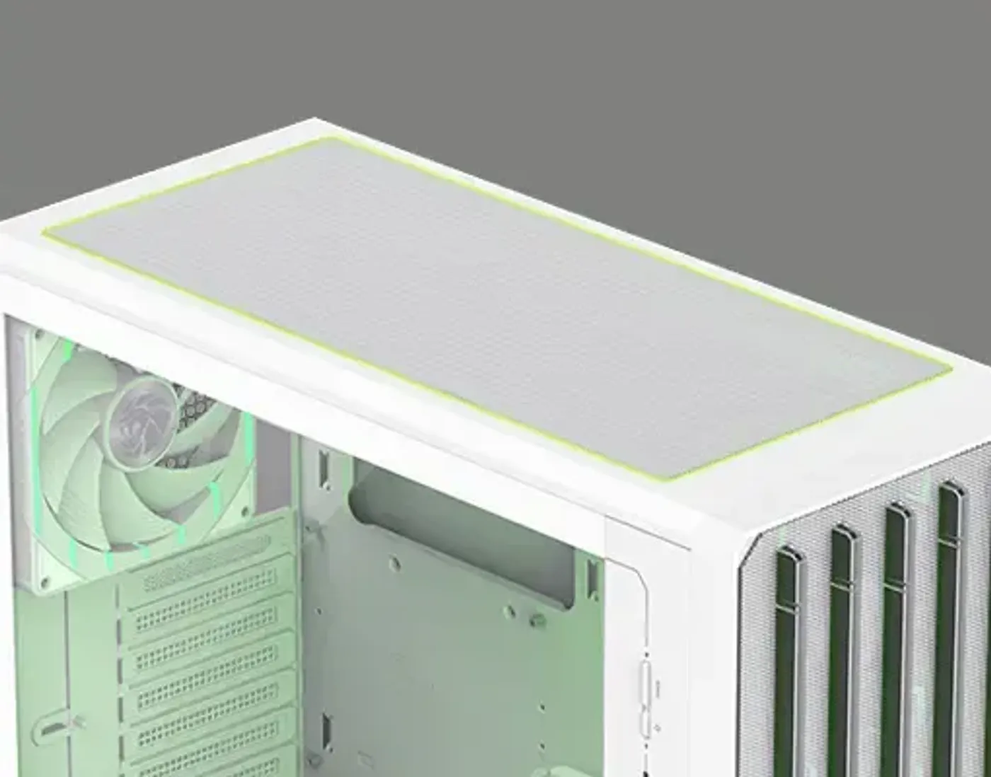Gamemax CLAW gaming case showing its reinforced chassis structure