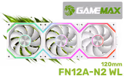 GAMEMAX FN12A-N2-WL 120mm ARGB Fan Kit — Wireless, 2000 RPM - image 1