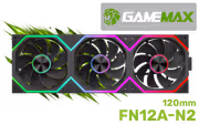 GAMEMAX FN12A-N2 WL-R 120mm Wireless ARGB PC Fan - image 1