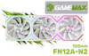 GAMEMAX FN12A-N2-WL-RW 120mm ARGB PWM PC Fan - image 1