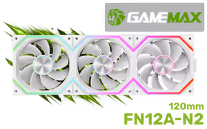 gamemax-fn12a-n2-wl-rw-120mm-argb-fan - Image 1