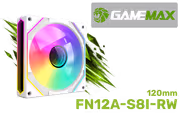 GAMEMAX FN12A-S8I-RW 120mm Reverse ARGB Case Fan - image 1