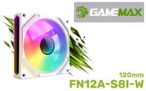 gamemax-fn12a-s8i-w-120mm-argb-fan - Image 1