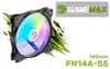 GAMEMAX FN14A-S5 140mm ARGB Case Fan - Quiet Cooling - image 1