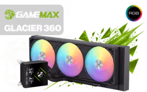 gamemax-glacier-360-liquid-cooler - Image 1
