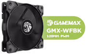 GAMEMAX GMX-WFBK-PWM 120mm PWM Case Fan – Quiet Cooling - image 1