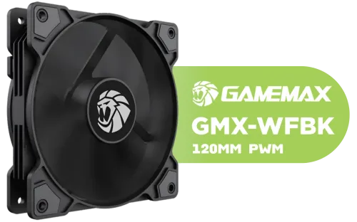 gamemax-gmx-wfbk-pwm-120mm-pwm-case-fan - Image 1