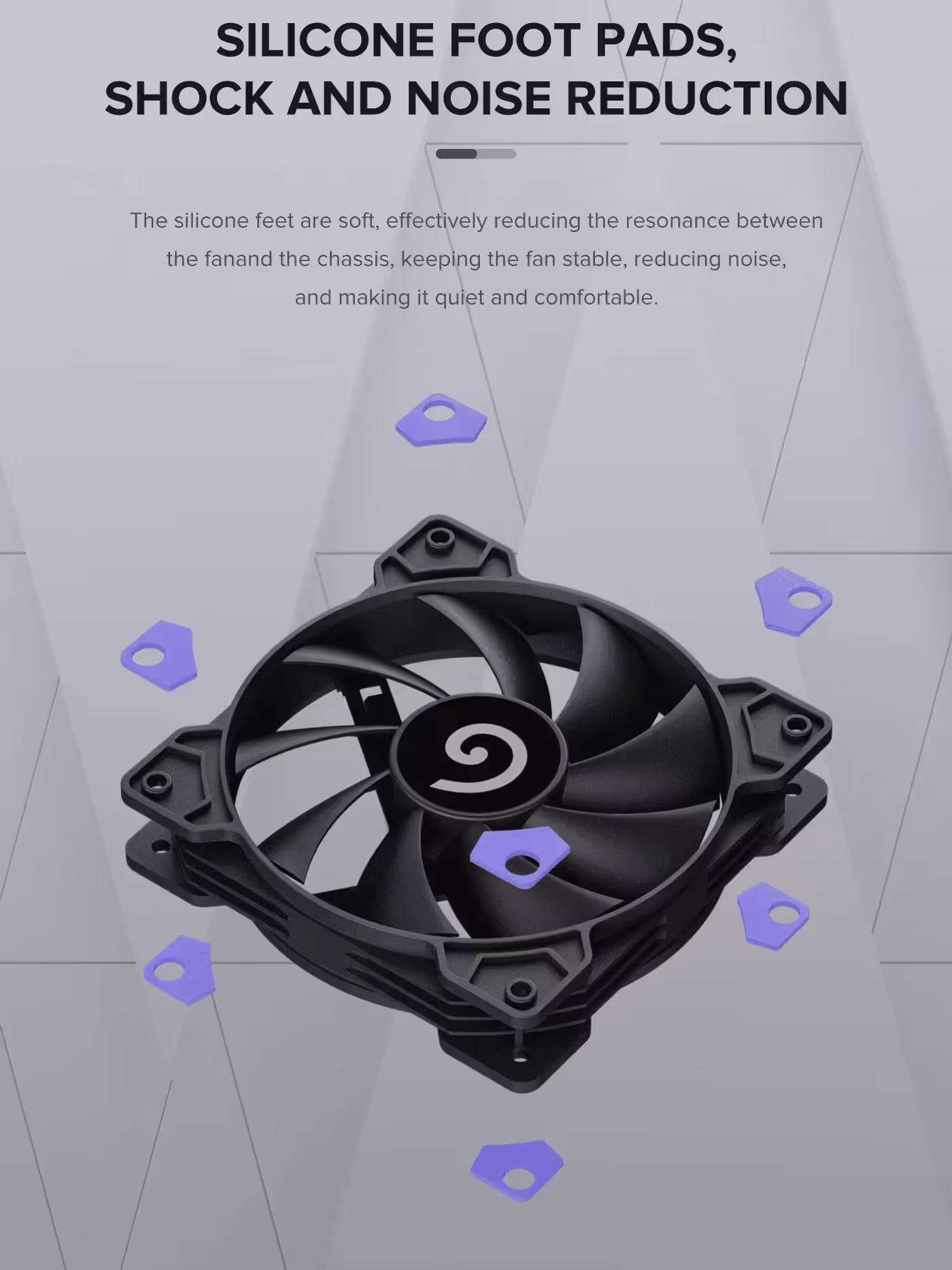 Power specification label on the GAMEMAX GMX-WFBK-PWM fan