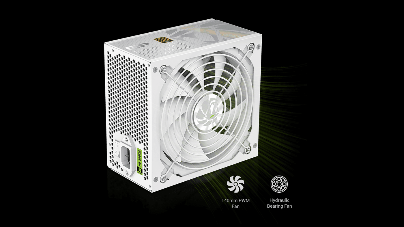 14cm smart temperature control cooling fan
