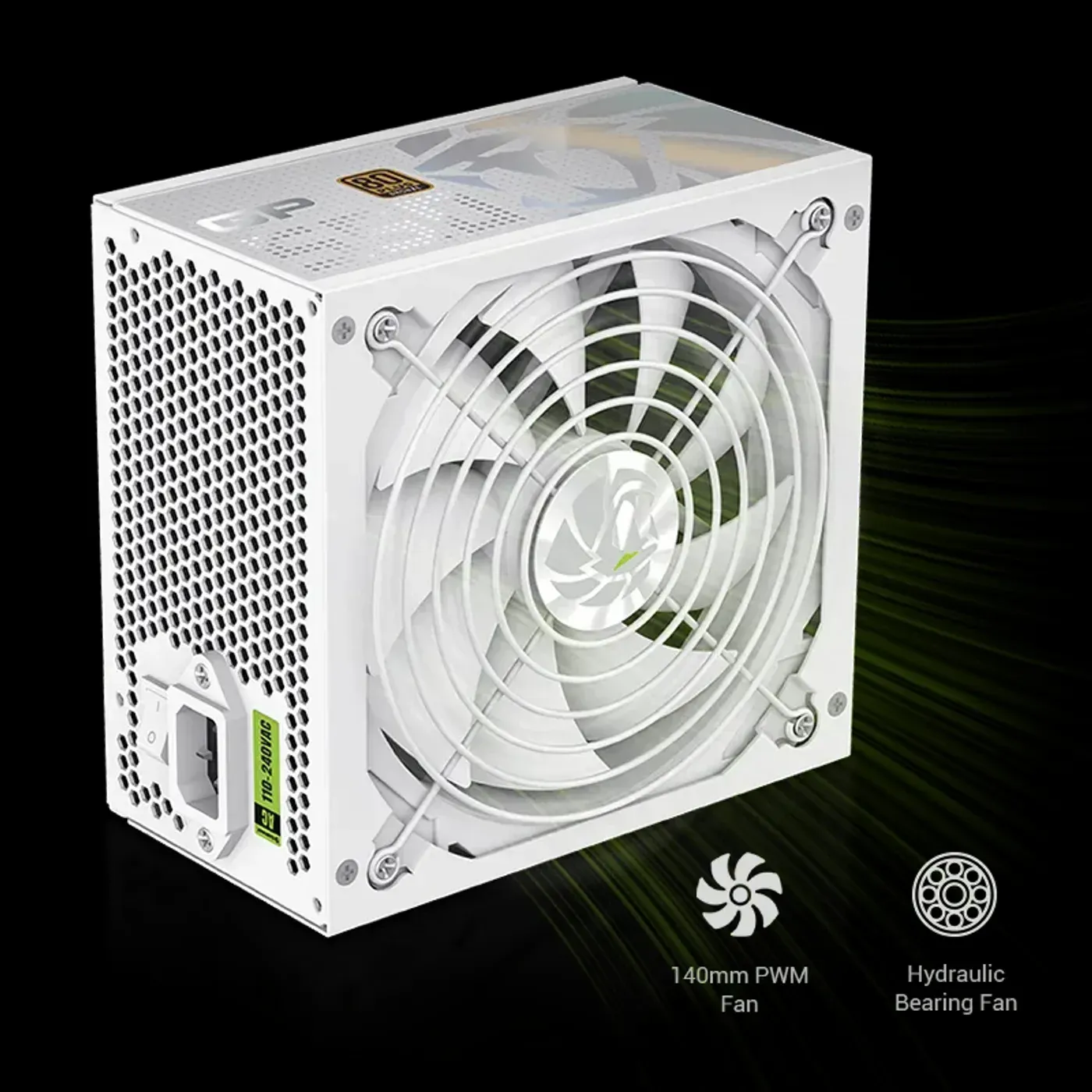 14cm smart temperature control fan for quiet, efficient cooling