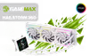 GAMEMAX HAILSTORM 360 White Liquid CPU Cooler with LCD - image 1