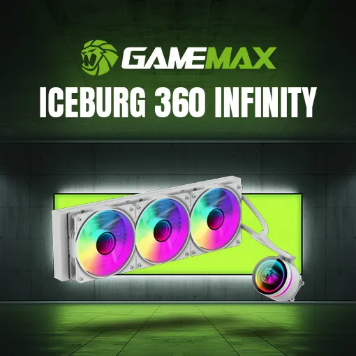 Gamemax IceBurg 360 infiity Air Cooler White