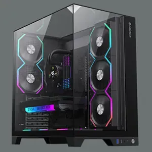 Gamemax Infinity Pro ATX Case — Tempered Glass, 8-Fan Support