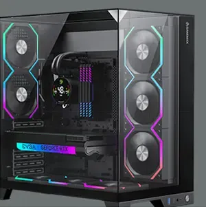Gamemax Infinity Pro ATX Case — Tempered Glass, 8-Fan Support