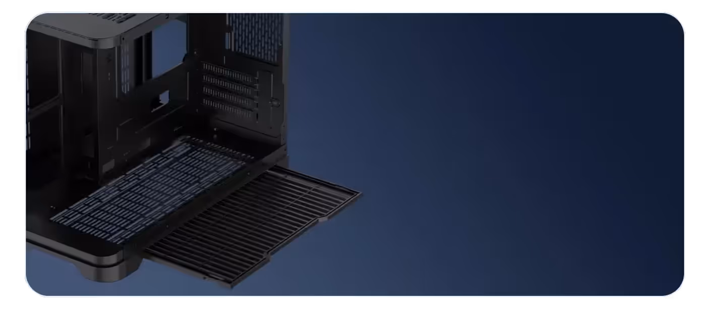 Close view of the HYPE-M front panel and its connectivity