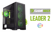 Gamemax LEADER-2-BK E-ATX Mid-Tower Gaming Case - image 1