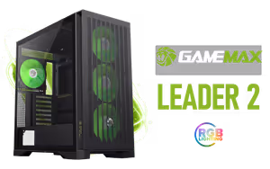 gamemax-leader-2-bk-e-atx-mid-tower-case - Image 1