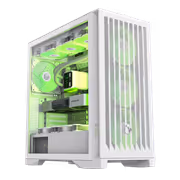 Gamemax LEADER-2-WH White E-ATX Mid-Tower Case - image 2