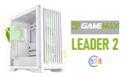 Gamemax LEADER-2-WH White E-ATX Mid-Tower Case - image 1