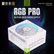 Gamemax RGB PRO 1050G 1050W ATX 3.1 PSU - 80 Plus Gold (White) - image 7