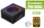 Gamemax RGB PRO 1050G 1050W ATX 3.1 PSU, 80 Plus Gold (Black) - image 1