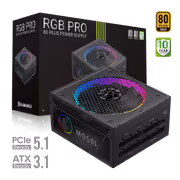 Gamemax RGB PRO 1050G 1050W ATX 3.1 PSU, 80 Plus Gold (Black) - image 6