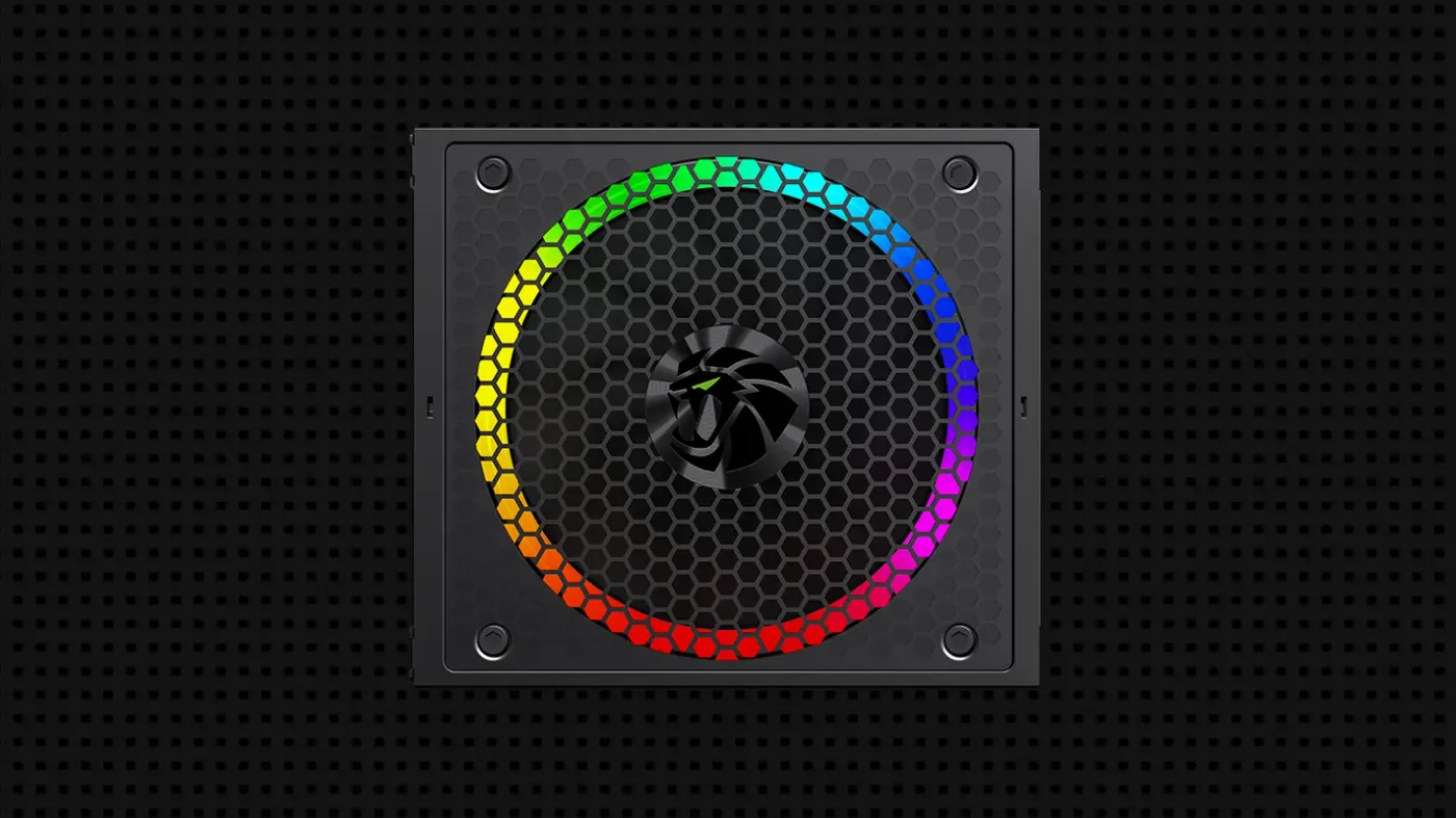 Smart 14cm ARGB fan with motherboard synchronization support