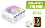 Gamemax RGB PRO 850P 850W 80 Plus Gold PSU (ATX 3.1) (White) - image 1