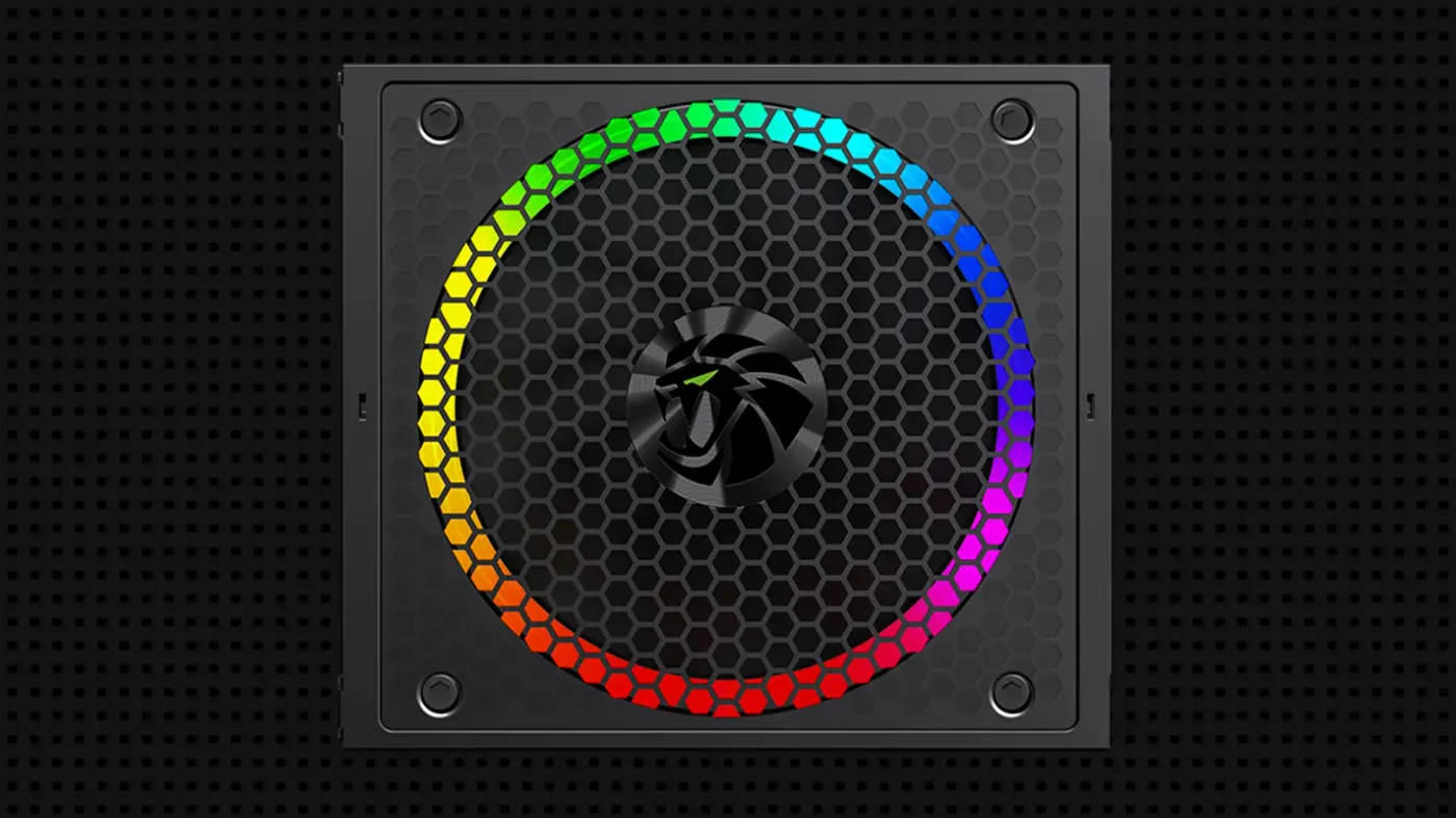 Smart 14cm ARGB fan with motherboard synchronization capabilities