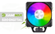 Gamemax Sigma 520 Digital Air Cooler Black - image 1