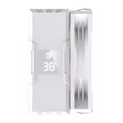 Gamemax Sigma 520 Digital Air Cooler with ARGB & Temp Display (White) - image 8