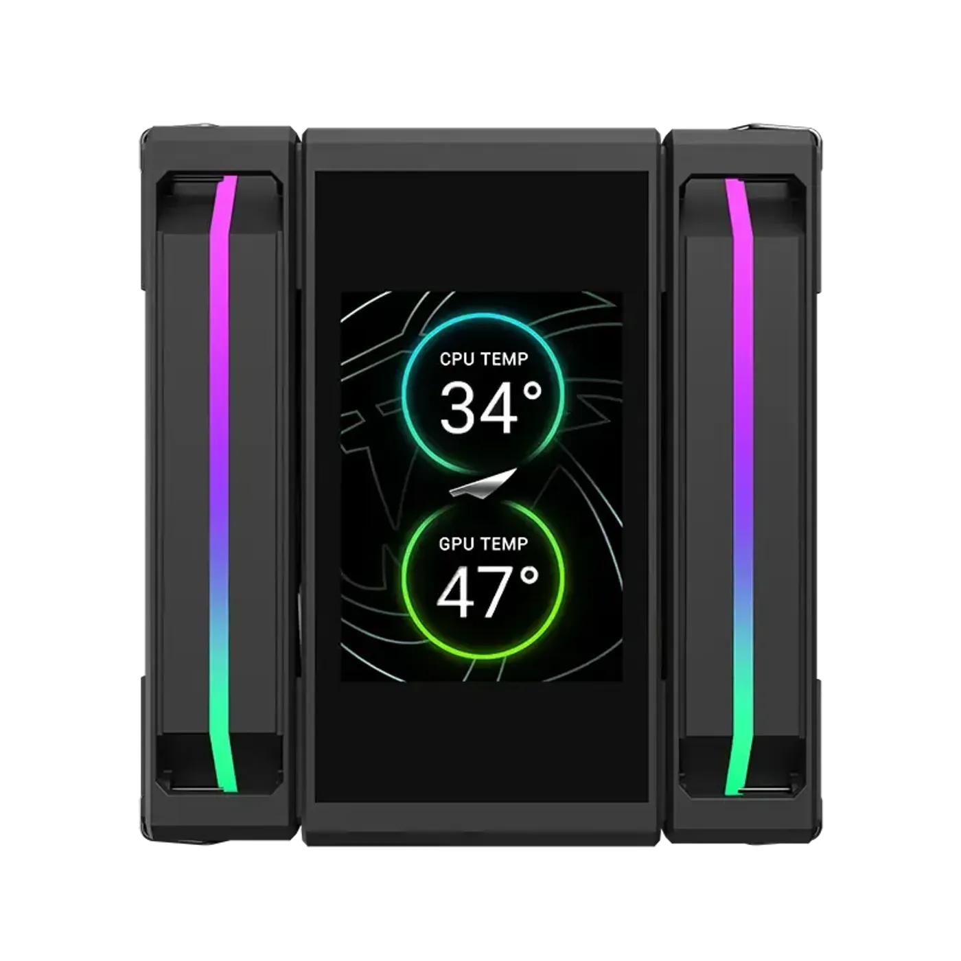 Sigma 620 front profile black cooler